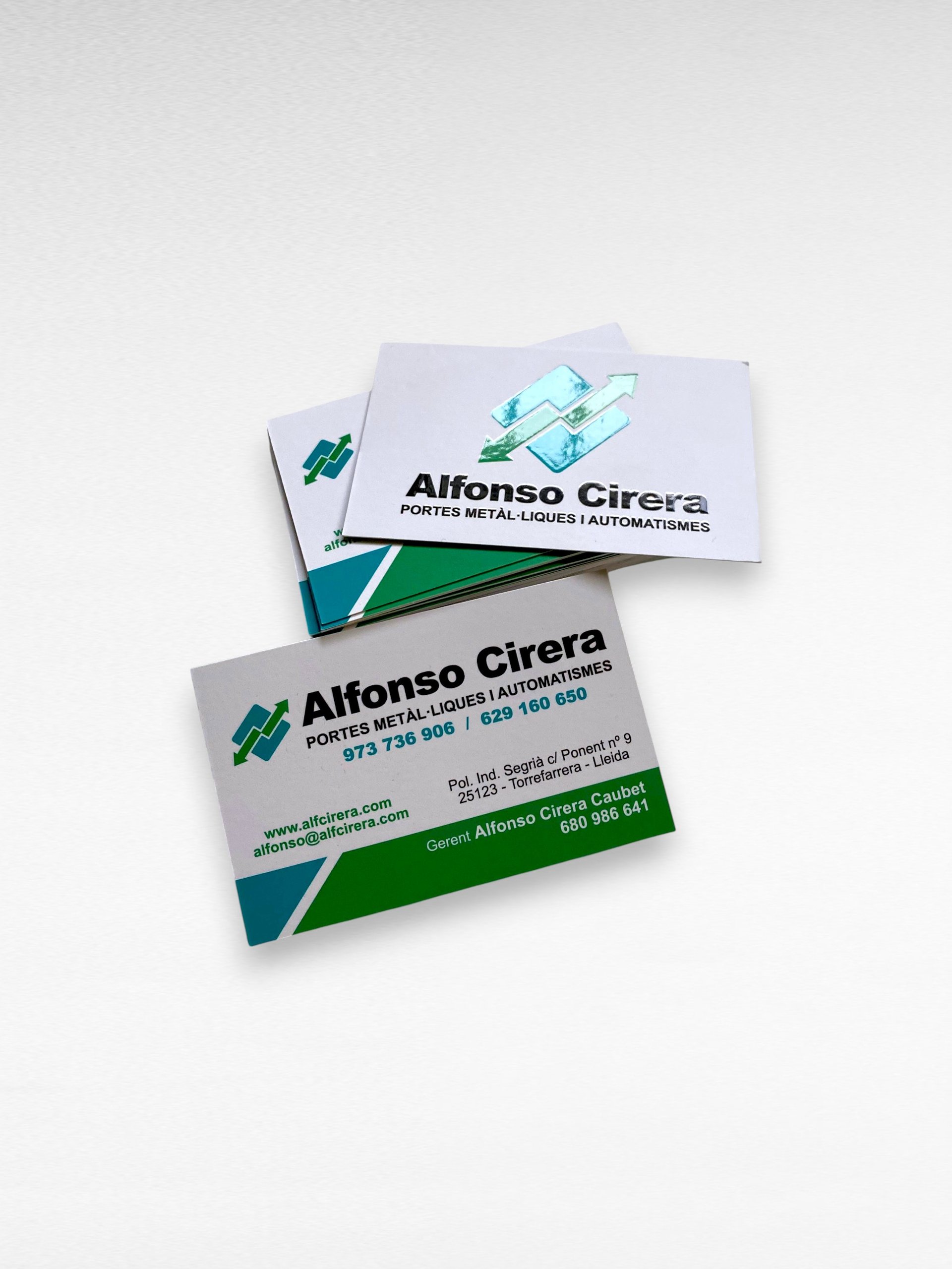 tarjetas alfonso cirera