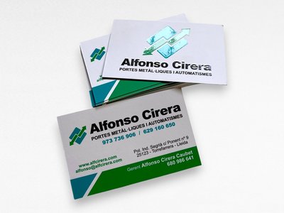 tarjetas alfonso cirera